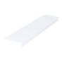 Ribbed Fascia – Aluminium – 8" x 9' – White