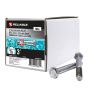 Boulons hexagonaux en acier inox, 3/8" x 3", 50/pqt