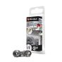 Nylon Lock Nuts - 5/16" - Stainless Steel - 4/Pkg