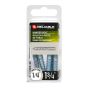 Boulons de suspension, 1/4" x 1 3/4", zingués, 5/pqt