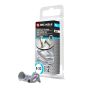 Vis Chicago en aluminium, #8-32 x 1/2", 5/pqt