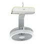 USB Table Fan - 6" - 5 Speeds - LED Light