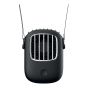 Mini Neck Fan - 2" - 3-Speed - USB Rechargeable - Black