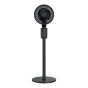 3D Air Circulation Fan - 8" - Remote Control - 3-Speed - Black