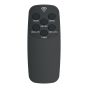 3D Air Circulation Fan - 8" - Remote Control - 3-Speed - Black