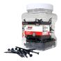 Drywall Screws - #8 x 3" - Fine Thread - Type S - Black - 150/Pkg