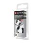 Joncs de blocage externes, 5/8", 2/pqt