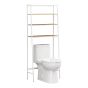 Over-the-Toilet Shelf - 26" x 61 3/4" x 11" - White