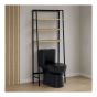Over-the-Toilet Shelf - 26" x 61 3/4" x 11" - Black