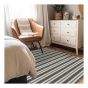 Tidal Decorative Rug - 48" x 72" - Dark Clay