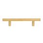 Bar Pull - 76 mm - Brushed Gold - 8/Pkg