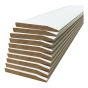 MDF Baseboards - Pre-Primed - 3/8" x 3 7/8" x 8' - 10/Pkg