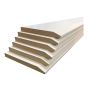 MDF Bevel Baseboards - Pre-Primed - 1/2" x 5-1/4" x 8' - 6/Pkg