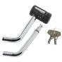 Swivel head receiver lock