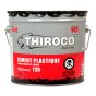 THIROCO Professional Plastic Cement CR-20 - Dry and Wet Surfaces - Black - 13.6 kg