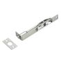 Flush bolt - Brushed nickel - 6"