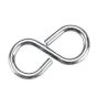 Closed "S" hook - 13 mm x 1 5/8 in x 3.3 mm