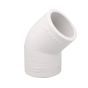 45° Elbow - 1 1/2" - White