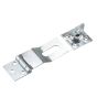 Swivel staple safety hasp - Zinc - 3 1/2"