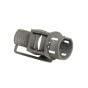 Connecteur de type encliquetable, 1/2", gris, 5/pqt