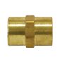 Female hexagonal nipple - 1/4" F - 2/Pkg