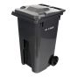European Grip Wheeled Cart - 240 l - Charcoal