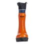 Bottes de sécurité, en caoutchouc, orange/noir, grandeur 9