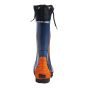 Bottes de sécurité, en caoutchouc, orange/noir, grandeur 9