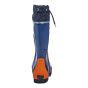 Bottes de sécurité, en caoutchouc, orange/noir, grandeur 13