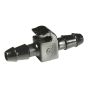 Connector lead flat hook BLK 5/16 in