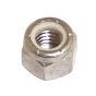 Écrou de blocage  hexagonal avec insertion de Nylon, acier inoxydable, 25/pqt, 5/16"