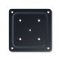Fixplak 44 Anchor Plate - Black - 4" x 4"