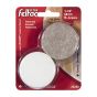 ULTRA FELTAC Heavy-Duty Round Felt Pads - 1 7/8" - 12/Pkg
