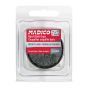 Carpet Base and Metal Round Shell Cups - Gray - 1 3/4" - 4/Pkg