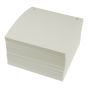 Filter paper - White - 400/Pkg - 7"