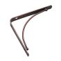 Decorative Shelf Bracket - Oil bronze - 20 mm x 8"