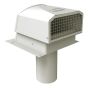 Clapet d'évacuation mural VMAX-AF, 5", blanc