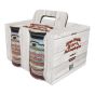 Lithographed Box For Keg Shape Maple Syrup Cans - With handle - 4 x 540 ml/Pkg