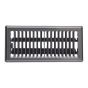 Floor Register - Pewter - 2 1/4" x 12"