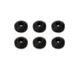 Washer - 1/2" - Black - 6/Pkg