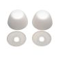Ensemble de capuchons et rondelles pour toilette