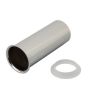 Flanged Tailpiece - Chrome - 1 1/2" X 4"