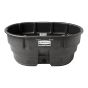 RUBBERMAID Stock Tank for Livestock - Black - 567.8 l - 58" x 39"