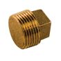 Bouchon évidé à visser, 3/4"