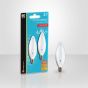 Incandescent Lightbulb - B10 - Chandelier - Clear - Soft White - 60 W - 2/Pack