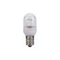 Nightlight LED Bulb - C7 - Cool White - Clear - 1 W - 2/Pack
