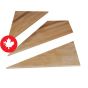 Hardwood Corner Step - 1 1/16" x 42" - Maple - Right