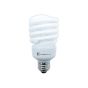 Ampoule fluocompacte, T2 spirale, blanc froid, 23 W, 4/pqt