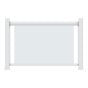 Ensemble de rampe Legacy, blanc, 48" x 42"