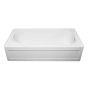 Ariel Skirted Bathtub - 60" x 30" - Acrylic - White - Right-Hand Outlet